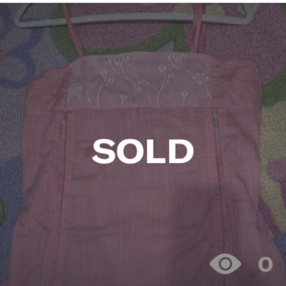 SOLD Light pink Baby doll Top